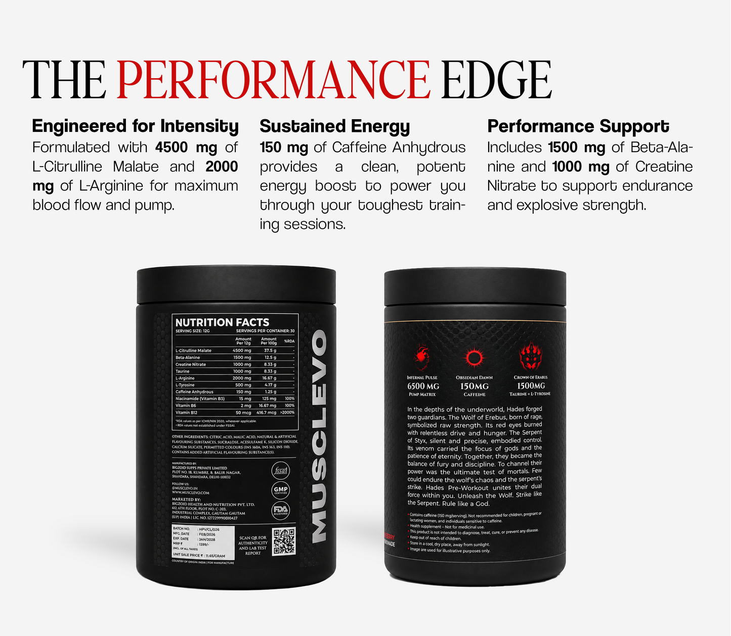 Hades Pre Workout