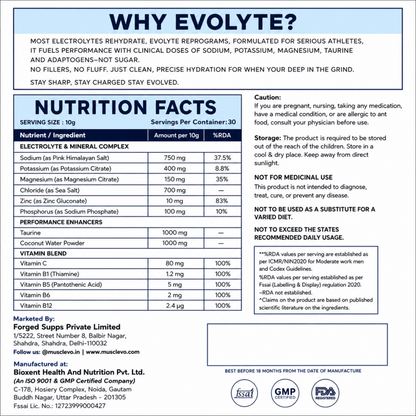 EVOLYTE by MUSCLEVO