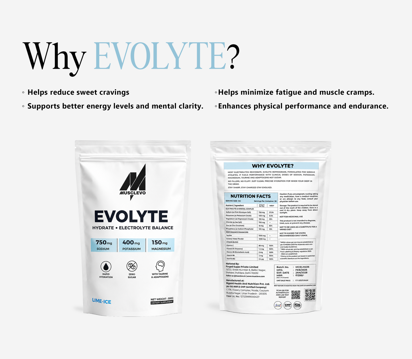 EVOLYTE by MUSCLEVO
